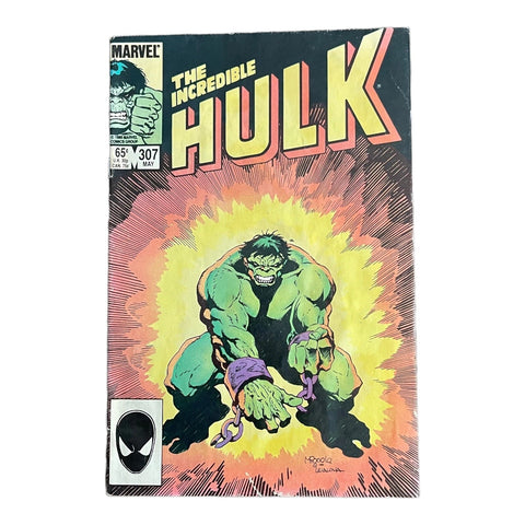 Incredible Hulk #307 - Marvel Comics - 1985