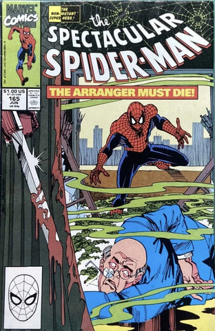 Spectacular Spider-Man #165 - Marvel Comics - 1990