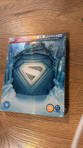 Superman Limited Edition Collectible Steelbook 4K UltraHD Blu-Ray