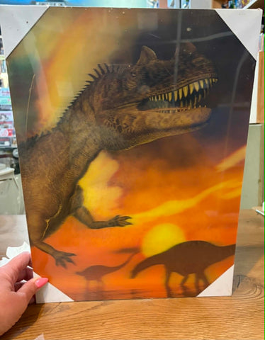 T-Rex 3D Art /Holgram/lenticular