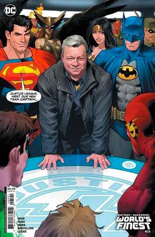 Batman Superman World's Finest #25 - DC Comics - 2022 - Mora Variant Shatner