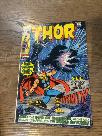 The Mighty Thor #185 - Marvel Comics - 1971