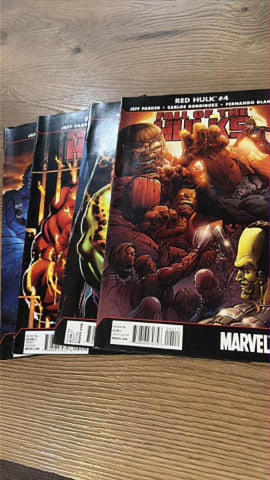 Fall of the Hulks:Red Hulk #1-4 - Marvel Comics - 2010 - (4XComic Run)
