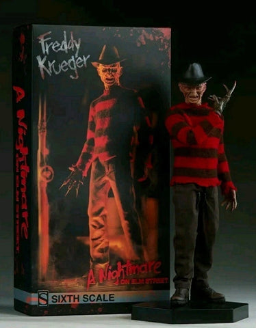 Sideshow 1:6 Freddy Krueger :Nightmare on Elm Street 3: Dream Warriors 1/6 Action Figure (100359)