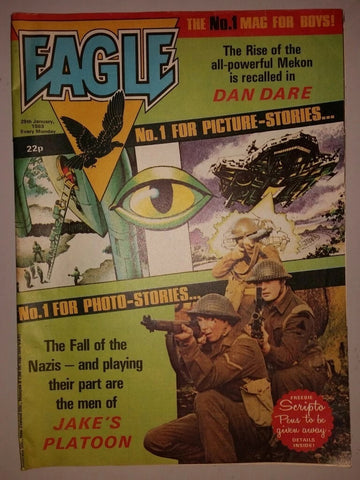 Eagle 29th January - British Comic - 1983