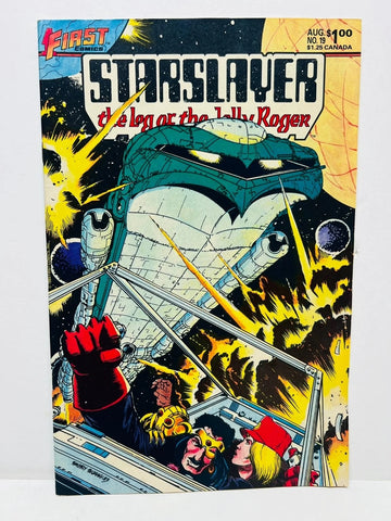 Starslayer: Log of the Jolly Roger #19 - First Comics - 1984