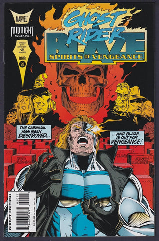Ghost Rider / Blaze Spirits of Vengeance #20 - Marvel Comic - 1994