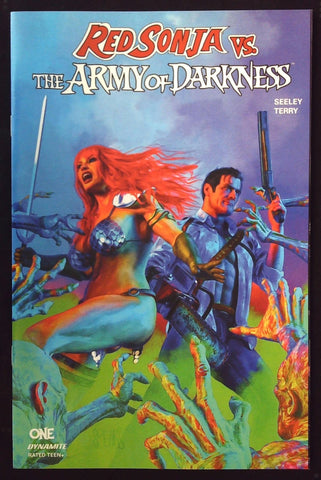 Red Sonja vs Army of Darkness #1 - Dynamite Comics - 2025