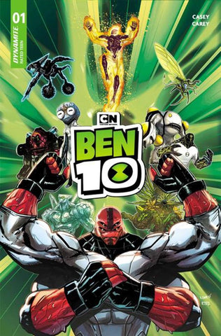 Ben 10 #1 - Dynamite Comics - 2026 - Carey Foil Cover