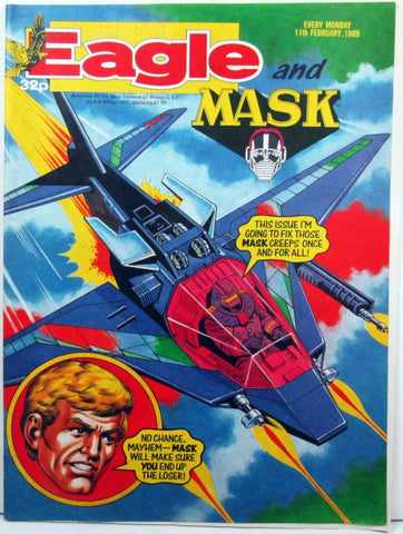 Eagle and Mask 11th February 1989 - British Comic