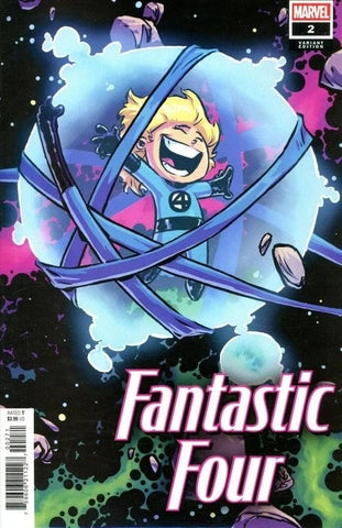 Fantastic Four #2 - Marvel Comics - 2025 - Skottie Young