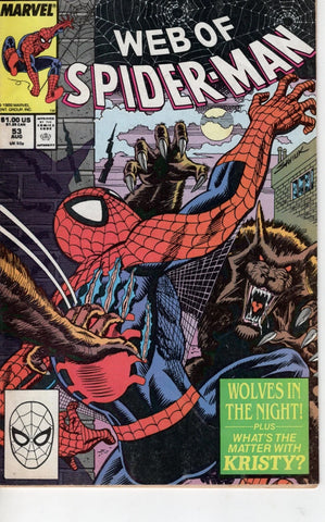 Web of Spider-Man #53 - Marvel Comics - 1989