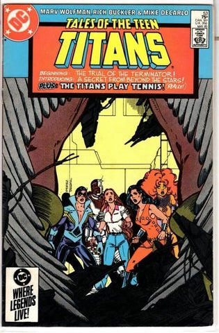 Tales of the Teen Titans #53 - DC Comics - 1985