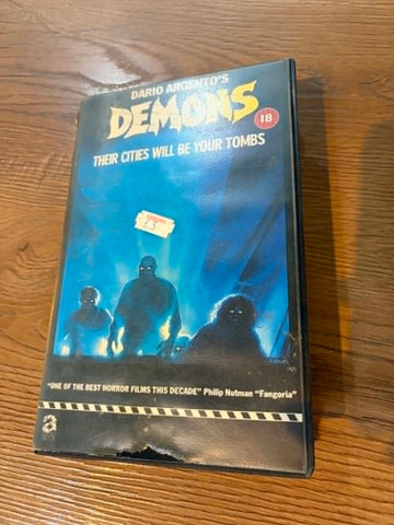 Demons - Dario Argento - Avatar - 1987 - Big Box VHS Video