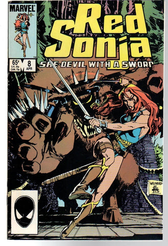 Red Sonja #8 - Marvel Comics - 1985