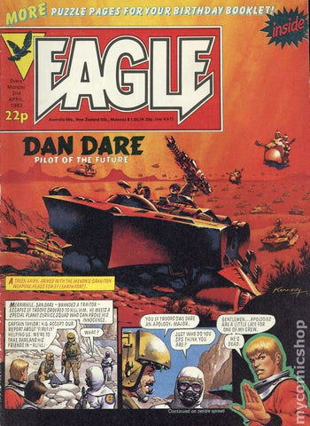 Eagle 2nd April - British Comic - 1983