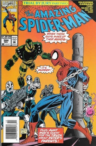 Amazing Spider-Man #384 - Marvel Comics - 1993