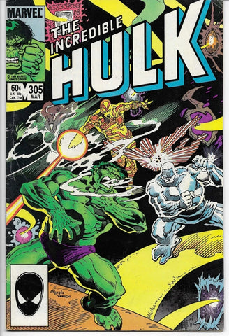 Incredible Hulk #305 - Marvel Comics - 1984