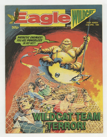 Eagle  - British Comic - 22nd April 1989