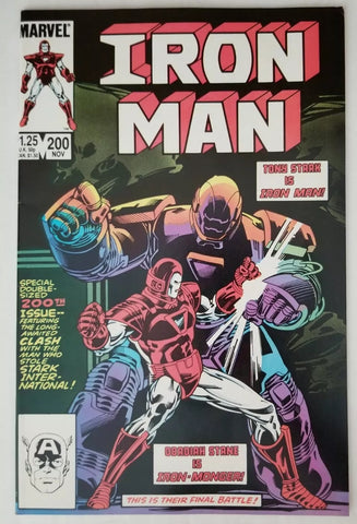 Invincible Iron Man #200 - Marvel Comics - 1985
