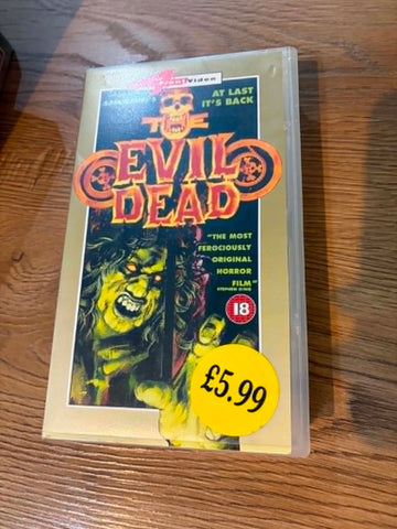 "Evil Dead" - VHS Video
