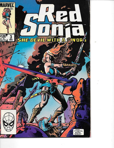 Red Sonja #3 - Marvel Comics - 1983