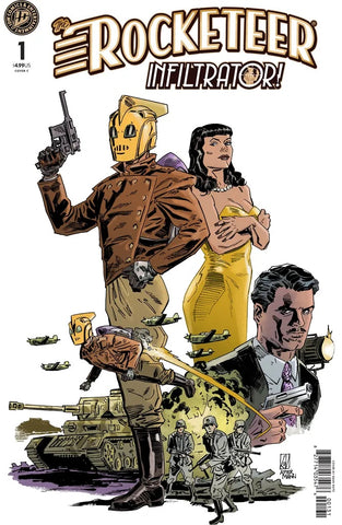 The Rocketeer: Infiltrator! #1 - IDW - 2026 - Cover C Kotz Variant
