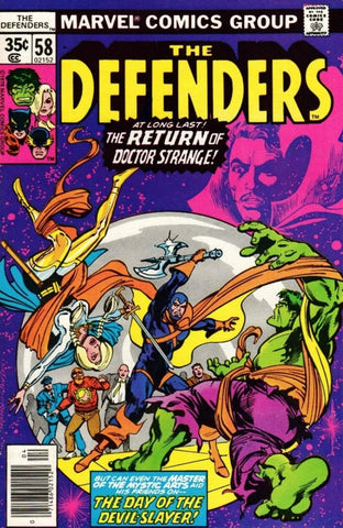 The Defenders #58 - Marvel Comics - 1977 - Newsstand