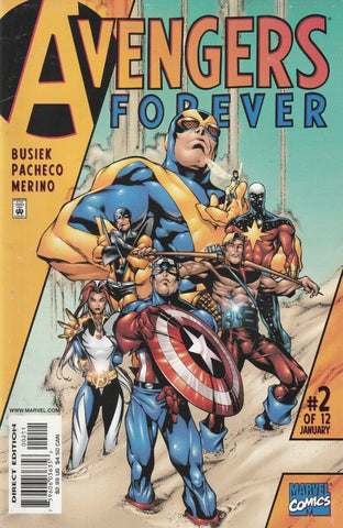 Avengers Forever #2 - Marvel Comics - 1998