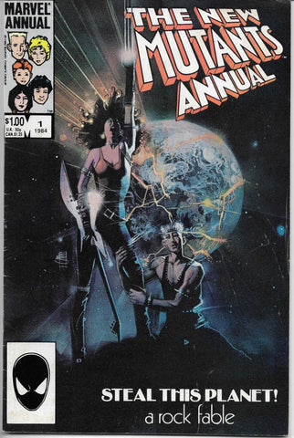 The New Mutants Annual #1 - Marvel Comics - 1984