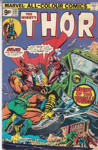 The Mighty Thor #237 - Marvel Comics - 1975