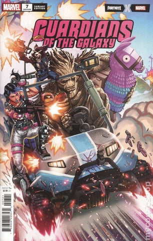 Guardians of the Galaxy #7 - Marvel Comics - 2020 - Garron Fortnite Variant