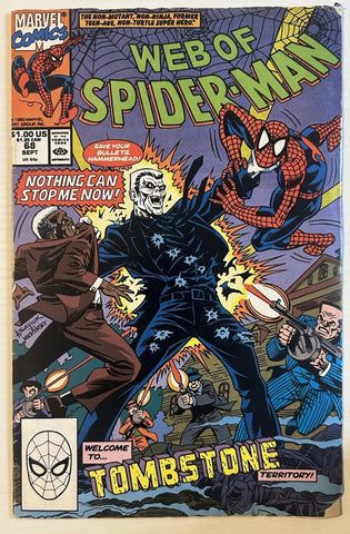 Web Of Spider-Man #68 - Marvel Comics - 1990