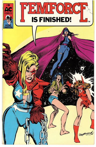 Femforce #9 - AC Comics - 1987