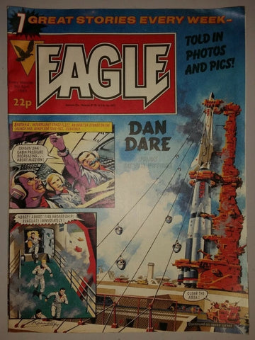 Eagle 9th April - British Comic - 1983