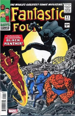 Fantastic Four #52 - Marvel Comics - 2025 - Facsimile