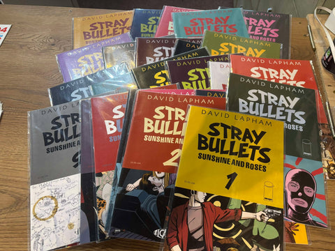 Stray Bullets : Sunshine and Bullets #1-26 - Image Comics - 2017 - RUN