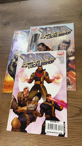 X-Men Times Life Lucas Bishop #1-3 - Marvel Comics - 2009 (3x Comic set)