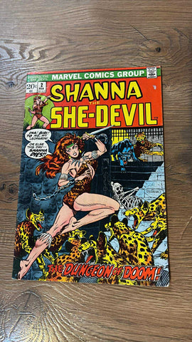 Shanna the She-Devil #2 - Marvel Comics - 1973