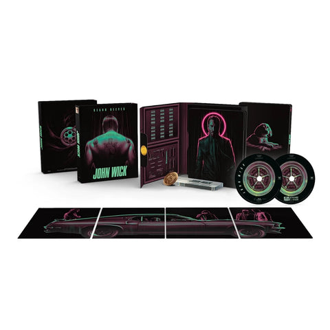 John Wick - Titans Of Cult - 4K Steelbook (Bd 4K + Bd Hd) (4K UHD Blu-ray) - Region A