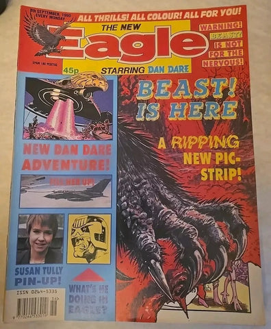 The New Eagle 9th September - British Comic - 1990