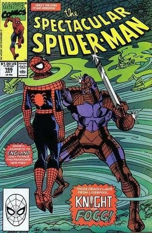 Spectacular Spider-Man #166 - Marvel Comics - 1990
