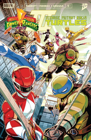 MIGHTY MORPHIN POWER RANGERS TMNT III #1 - Boom! Studios - 2025