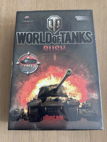 World Of Tanks Rush Wargaming Card Game New Sealed Contents & Promo card