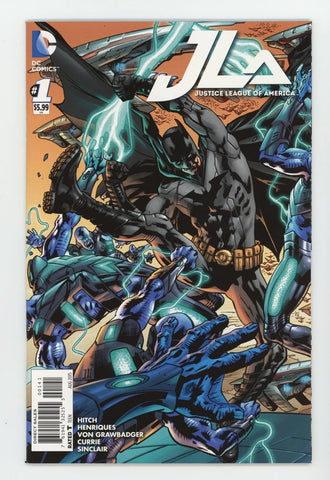 JLA #1 - DC Comics - 2015 - Batman Variant