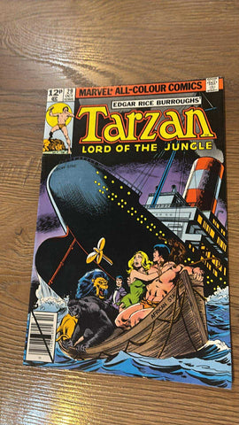 Tarzan #29 - Marvel Comics - 1979