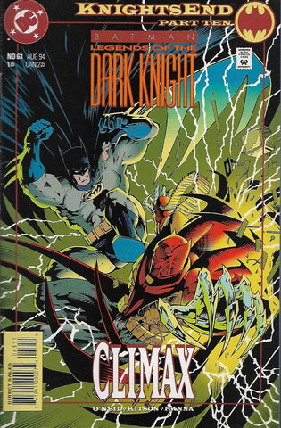 Batman Legends of the Dark Knight #63 - DC Comics - 1994