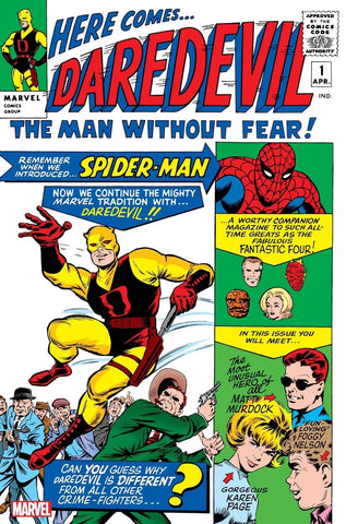 Daredevil #1 - Marvel Comics - 2025 - Facsimile