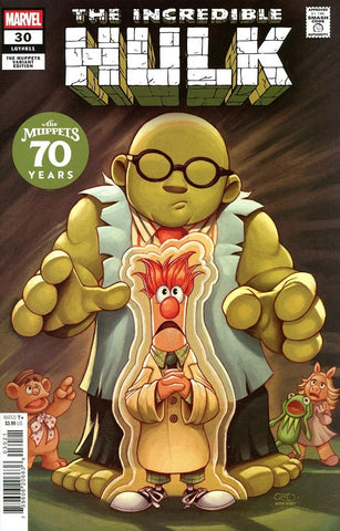 Incredible Hulk #30 (LGY#811) - Marvel Comics - 2025 - Zullo Muppets Variant