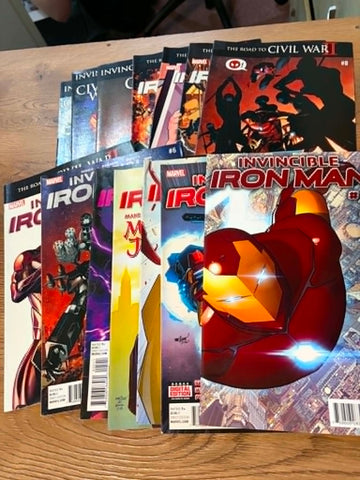 Invincible Iron Man #1 - 14 - Marvel Comics - 2015 - (Run/Job Lot)